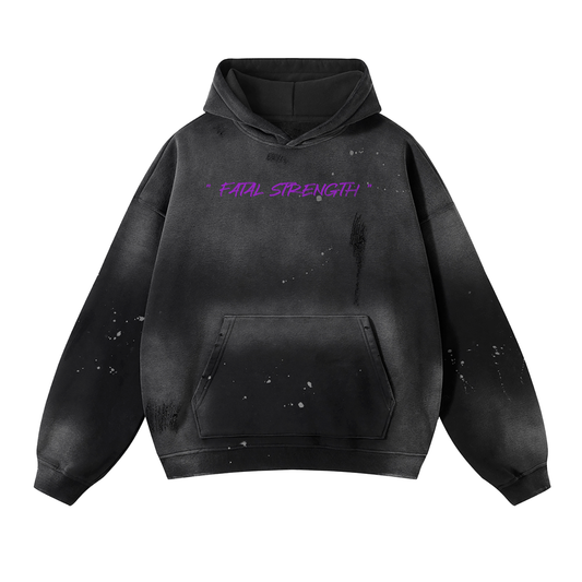 "Fatal Strength" Oversized Hoodie